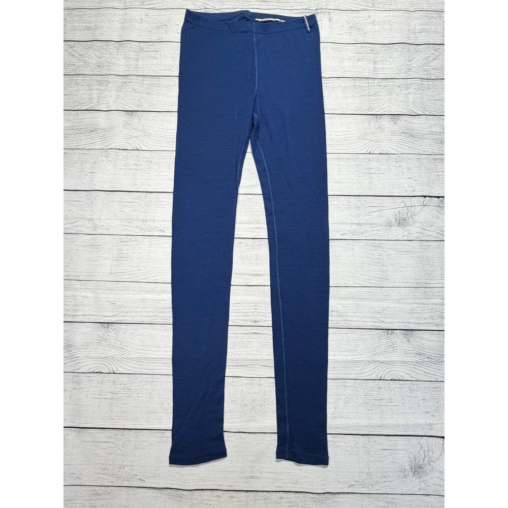 Kathmandu Merino Baselayer Legging 100% Merino wool Girls XL Navy Blue